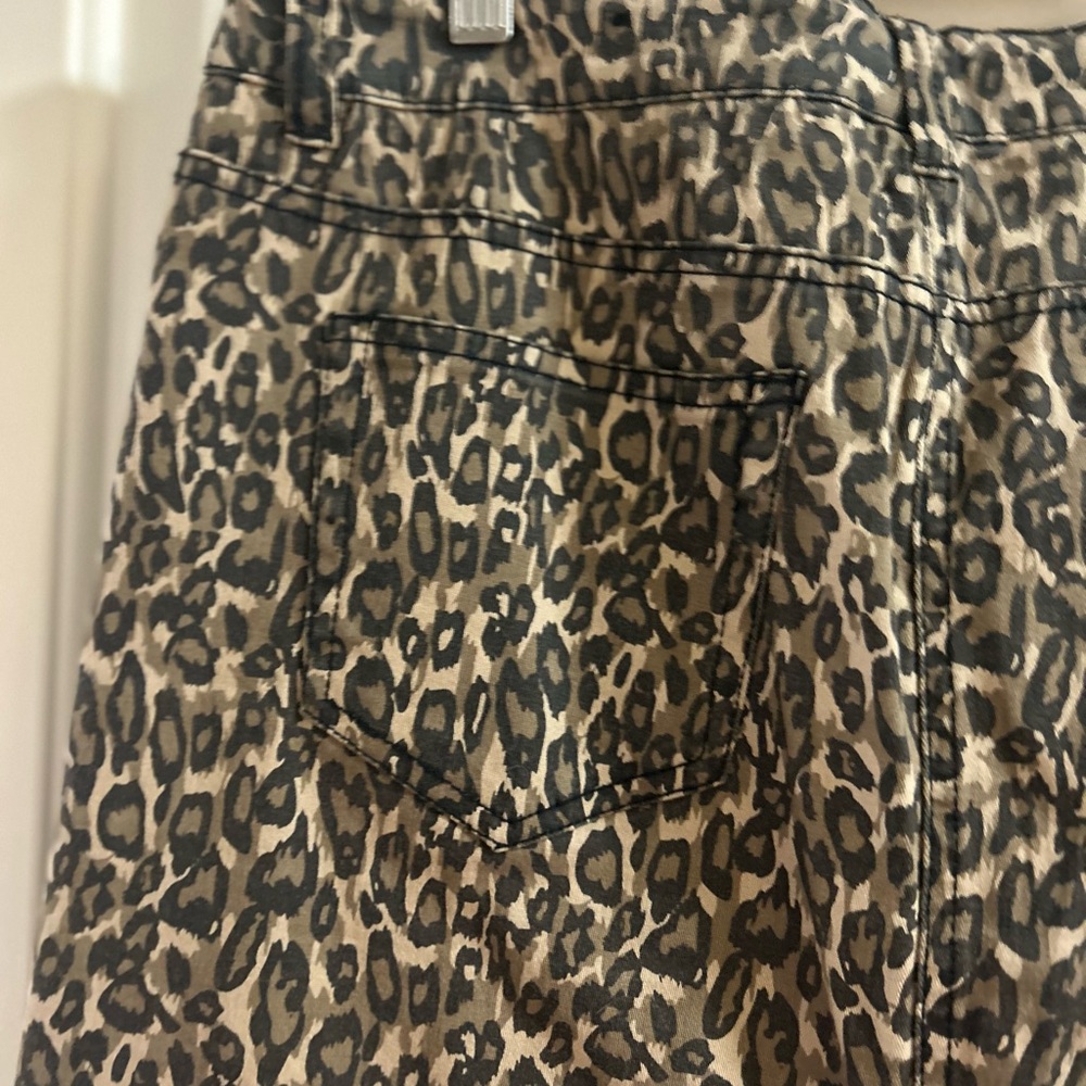 d. jeans Leopard Print Mini Skirt - Picture 9 of 11